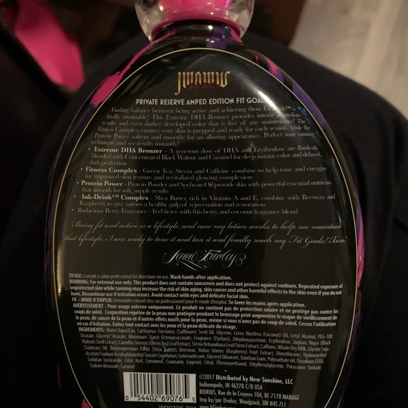 JWoww Fit Goals tanning lotion - Picture 2 of 2